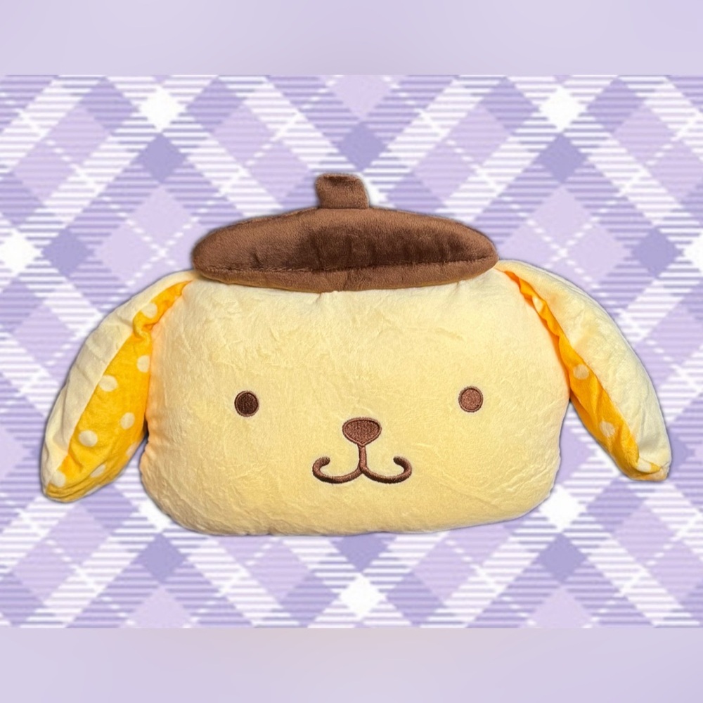 Pompompurin Headrest Pillow